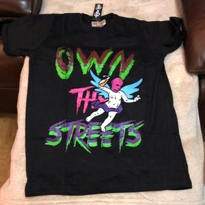 Retro Label Own The Streets Mens Shirt